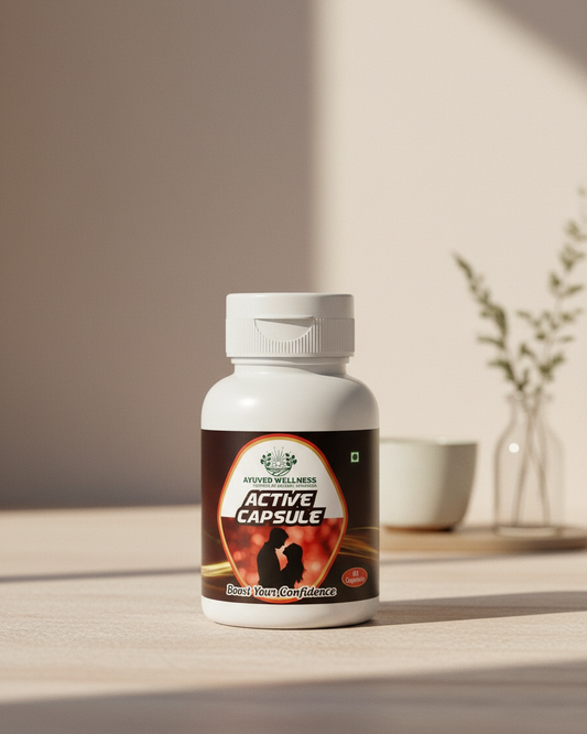 Active Capsules Physical Strength and Stamina, Boosts Natural Energy Supplement, Stay Active, Stay Natural. | 60cap