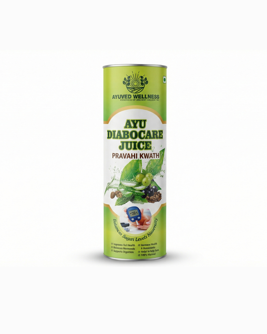 Ayu Diabocare Juice Pravahi Kwath Ayurvedic Herbal Juice for Daily Balanc