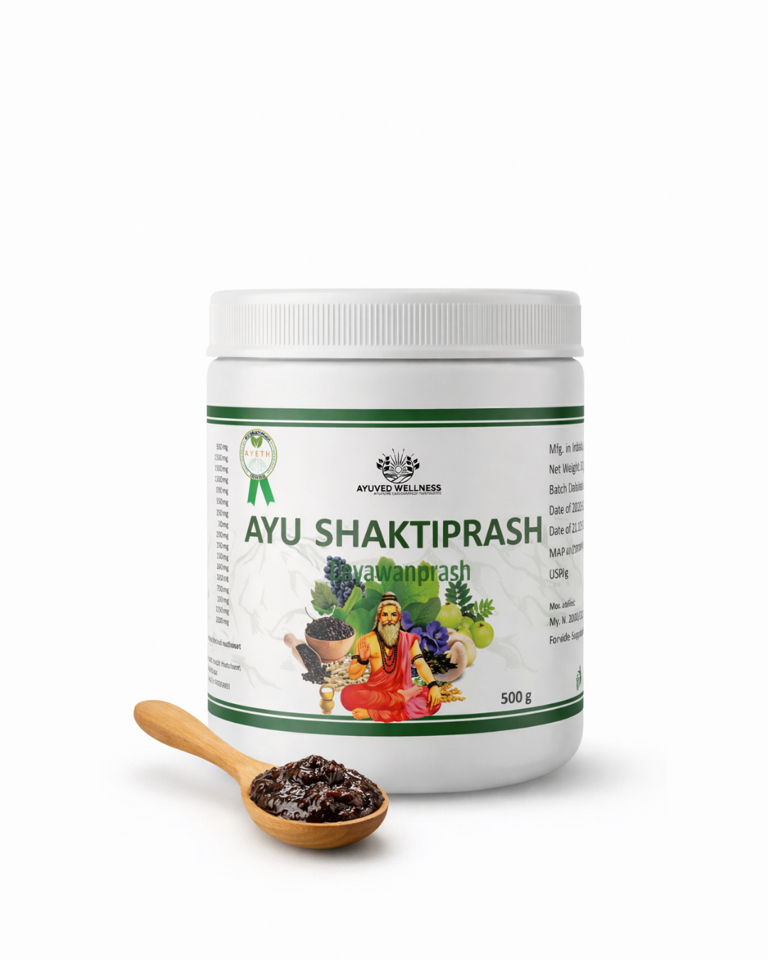 Ayu Shaktiprash (Chyawanprash) Herbal Support for Daily Wellness