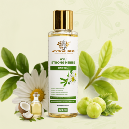 AYU STRONG HERBS HAIR OIL | 100 ML