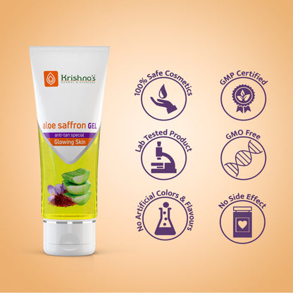 Aloe Saffron Gel