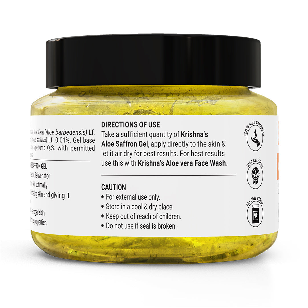 Aloe Saffron Gel
