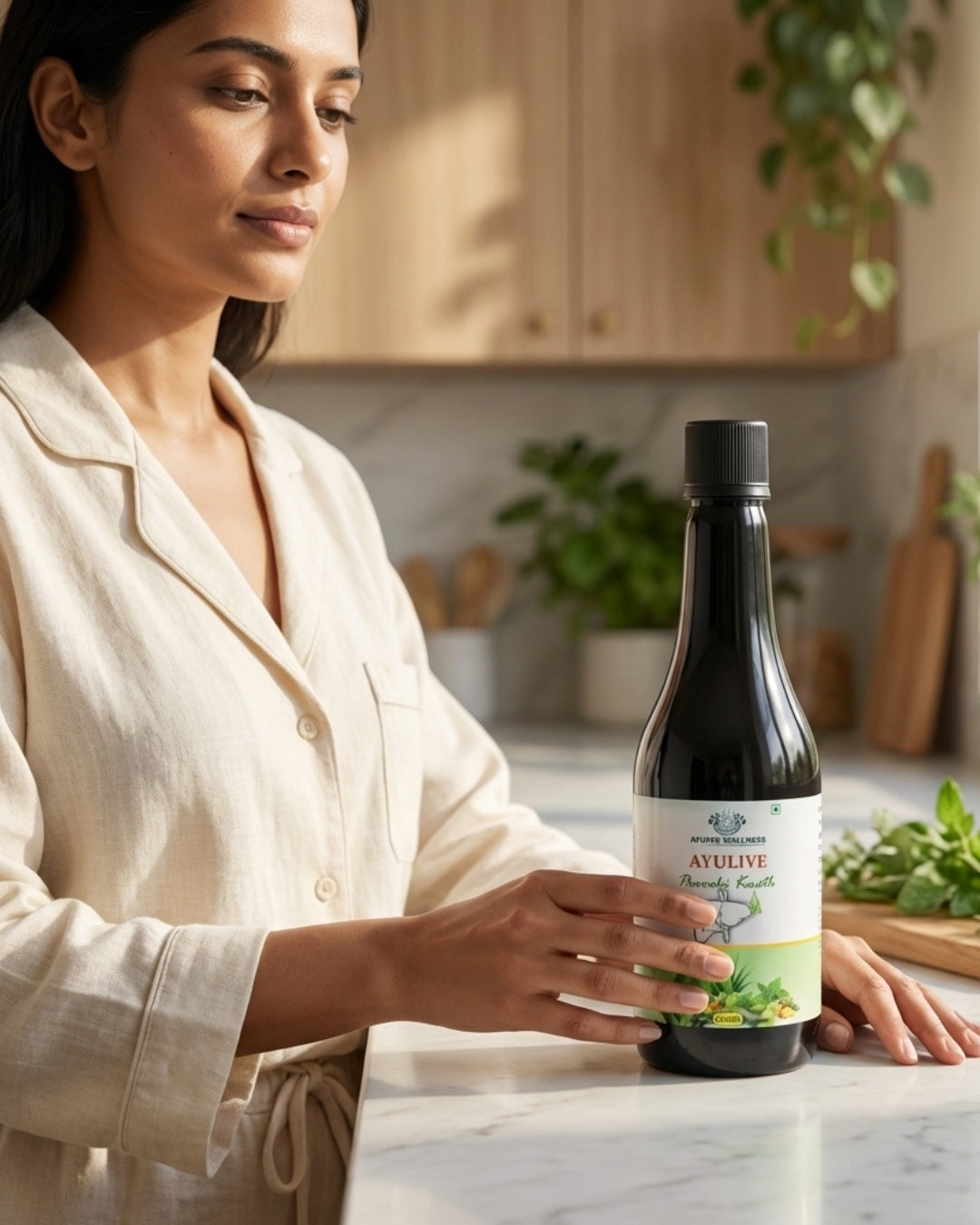 Ayulive Pravahi Kwath Liver Detox Juice, Strengthens & Improves Digestion, Natural Rejuvenator & Liver Detoxifier | 500ml