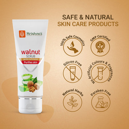 Aloevera Walnut Scrub