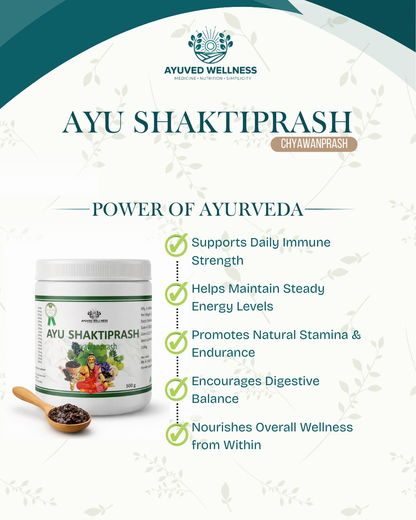 Ayu Shaktiprash (Chyawanprash) Herbal Support for Daily Wellness