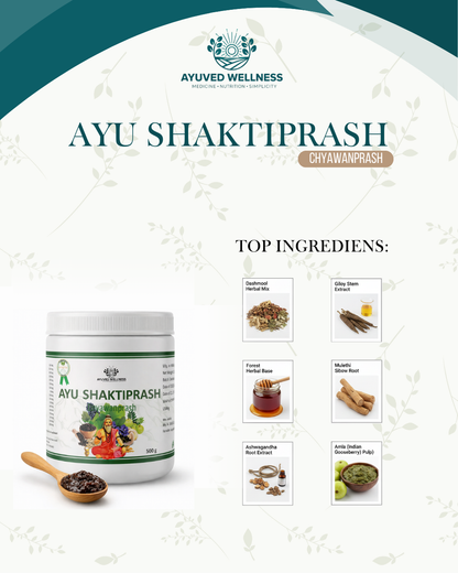 Ayu Shaktiprash (Chyawanprash) Herbal Support for Daily Wellness