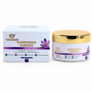 Kumkumadi Fairness Cream | Brightens Skin | Reduces Dark Spots & Pigmentation | Deep Nourishment | Suitable for All Skin Types | 50g