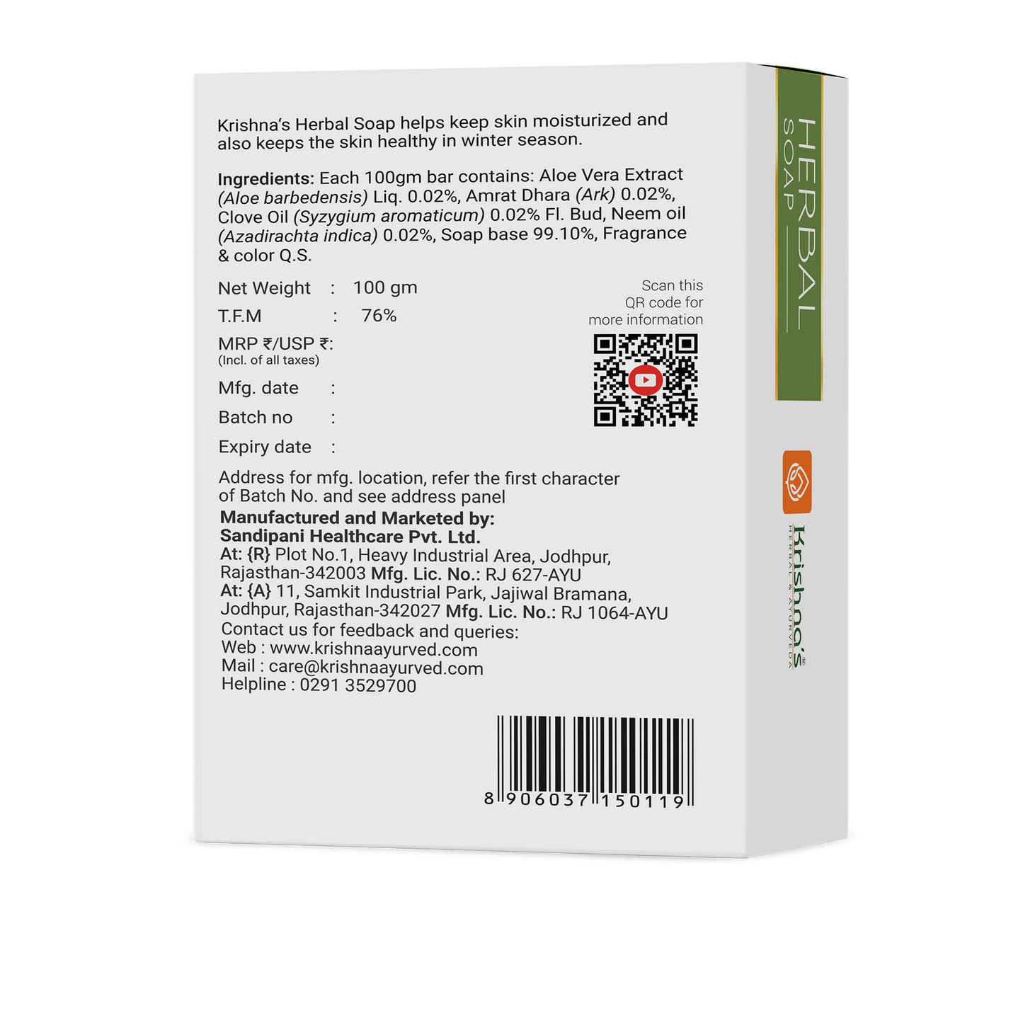 Herbal Soap Fully Hydrated