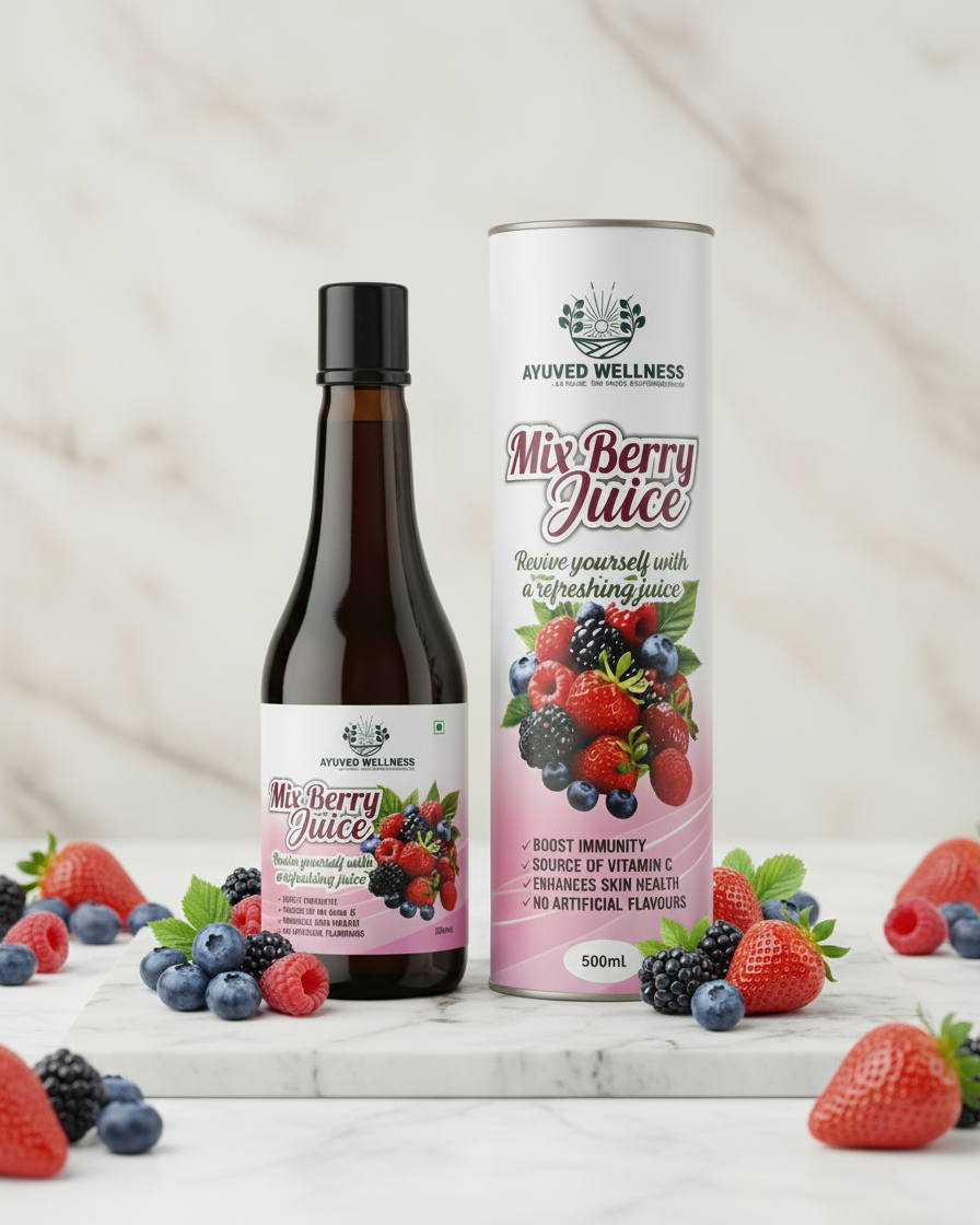 Mix Berry Juice Antioxidant Fruit's Drink Imunity Booster, mix of 60+ berries and fruits | Antioxidants, Antifungal, and Immunity booster | | 500ml
